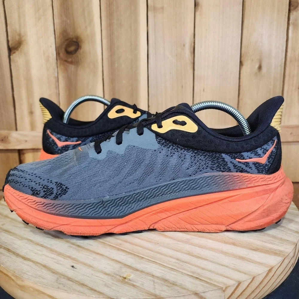 Hoka One One Challenger ATR 7 Shoes Mens 10 Gray Running Sneakers 1134497 CFLM